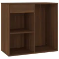 Armoire cosmétique Chêne marron 80x40x75 cm Bois d'ingénierie