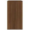 Armoire cosmétique Chêne marron 80x40x75 cm Bois d'ingénierie