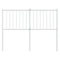 Tête de lit métal blanc 120 cm