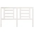 Tête de lit Blanc 166x4x100 cm Bois de pin massif