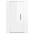 Meubles TV muraux 2 pcs Blanc brillant 40x34,5x60 cm