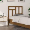 Tête de lit Marron miel 80,5x4x100 cm Bois massif de pin