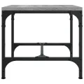 Table basse Sonoma gris 50x50x35 cm Bois d'ingénierie