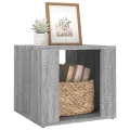 Table de chevet Sonoma gris 41x40x36 cm Bois d'ingénierie