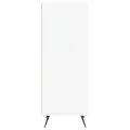 Armoire à étagères blanc 34,5x32,5x90 cm bois d'ingénierie