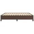 Cadre de lit Marron 160x200 cm Similicuir