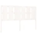 Tête de lit Blanc 155,5x4x100 cm Bois massif de pin