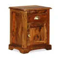 Table de chevet Bois massif de Sesham 40 x 30 x 50 cm