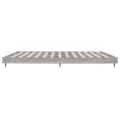 Cadre de lit sonoma gris 200x200 cm bois d'ingénierie