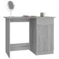 Bureau Sonoma gris 100x50x76 cm Bois d'ingénierie