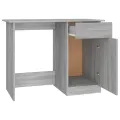 Bureau Sonoma gris 100x50x76 cm Bois d'ingénierie
