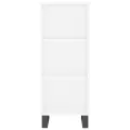 Buffet blanc 34,5x32,5x90 cm bois d'ingénierie