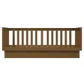 Lit de jour Marron miel 75x190 cm Bois de pin massif