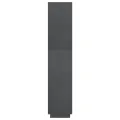 Bibliothèque/Séparateur de pièce Gris 60x35x167 cm Pin massif