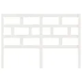Tête de lit Blanc 166x4x100 cm Bois massif de pin