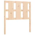 Cadre de lit avec tête de lit 90x200 cm bois massif