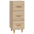 Buffet Chêne sonoma 34,5x34x90 cm Bois d'ingénierie