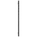 Tête de lit murale Gris 166x3x91,5 cm Bois massif de pin