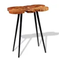 Table de bar Bois d'acacia massif 90 x 60 x 110 cm