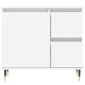 Armoire de salle de bain blanc 65x33x60 cm bois d'ingénierie