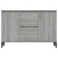 Buffet Sonoma gris 104x35x70 cm Bois d'ingénierie