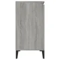 Buffet Sonoma gris 104x35x70 cm Bois d'ingénierie