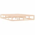 Cadre de lit 140x190 cm Bois massif