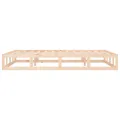 Cadre de lit 140x190 cm Bois massif