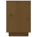 Tables de chevet 2pcs Marron miel 50x34x50cm Bois de pin massif