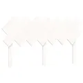 Cadre de lit avec tête de lit blanc King Size bois massif