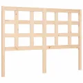Cadre de lit avec tête de lit 140x190 cm bois massif