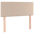 cadre de lit avec matelas Cappuccino 100x200 cm