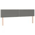 cadre de lit avec matelas Gris foncé 200x200cm Tissu