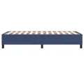 cadre de lit Bleu 90x190 cm Tissu