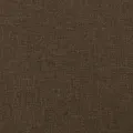 Tête de lit avec oreilles Marron foncé 147x16x118/128 cm Tissu