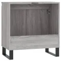 Armoire de bain sonoma gris 58x33x60 cm bois d'ingénierie