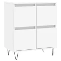 Buffet Blanc 60x35x70 cm Bois d'ingénierie