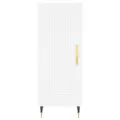 Buffet blanc 34,5x34x90 cm bois d'ingénierie
