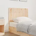 Tête de lit murale 95,5x3x60 cm Bois massif de pin