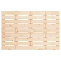 Tête de lit murale 96x3x63 cm Bois massif de pin