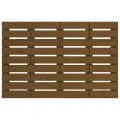 Tête de lit murale Marron miel 106x3x63 cm Bois massif de pin