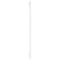 Tête de lit murale Blanc 126x3x91,5 cm Bois massif de pin