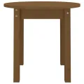 Table basse Marron miel Ø 45x40 cm Bois massif de pin