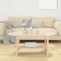 Table basse 110x55x45 cm Bois massif de pin
