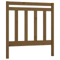Tête de lit Marron miel 95x4x100 cm Bois massif de pin