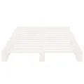 Lit de palette 75x190 cm bois pin massif petit simple