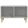Table basse Gris béton 60x50x36,5 cm Bois d'ingénierie
