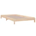 Lit empilable 100x200 cm Bois de pin massif