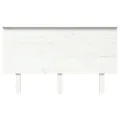 Tête de lit Blanc 139x6x82,5 cm Bois massif de pin