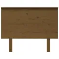 Tête de lit Marron miel 104x6x82,5 cm Bois massif de pin